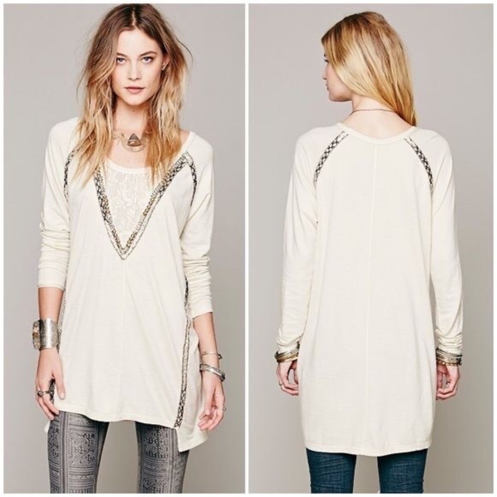 Free People Crossroads Tunic Sz XS